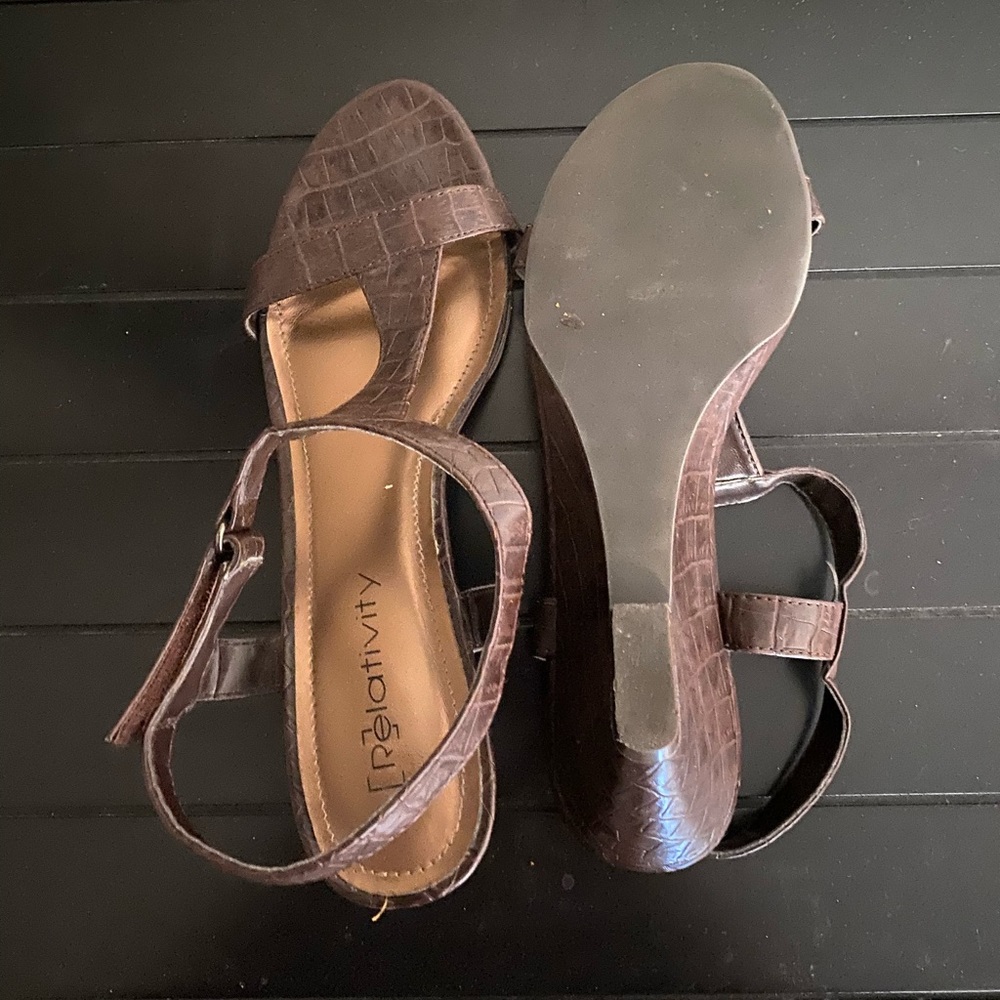 Relativity Open Toe Heeled Sandals - Picture 5 of 5